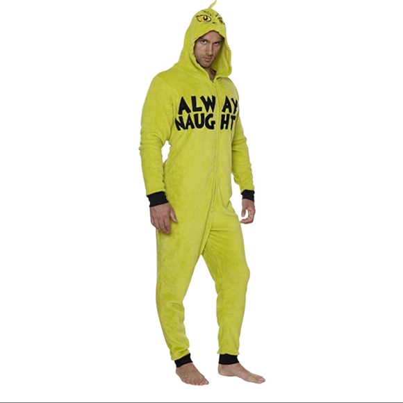 Dr. Seuss Other - Dr Seuss Men's Grinch Always Naughty One Piece